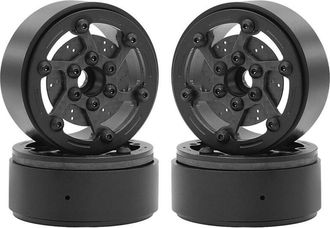 OEM Piezas De Llantas Beadlock De 1,9 Pulgadas Para Coches Rc Crawler 1/10 Para Axial Scx10 Capra Trx4 B