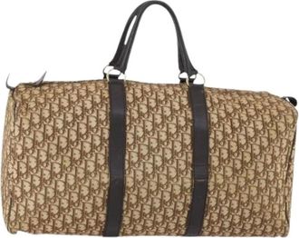 Dior Pre-owned Weekend Bags, female, Beige, Size: ONE SIZE Pre-owned Boston Bag