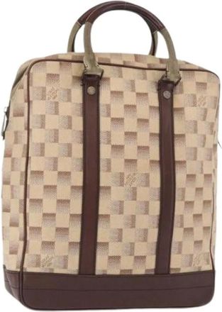 Louis Vuitton Pre-owned Handbags, female, Beige, Size: ONE SIZE Pre-owned Canvas Handbag