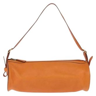 Hermès Pre-owned Shoulder Bags, female, Orange, Size: ONE SIZE Pre-owned Vintage Shoulder Bag