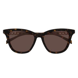 Gucci Sunglasses, female, Brown, Size: 52 MM Gg2032S Sunglasses