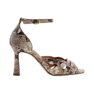 Maison Toufet Schoenen, Dames, Beige, 39 EU, Leer, Sandale Aria