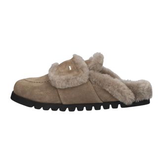 Nubikk Teddy Furry II - Dames - Schoenen - Beige - Maat: 36 EU Wol