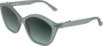Karl Lagerfeld KL6222S 450 Womens Sunglasses Blue Size 57