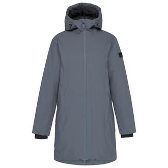 Stoic MountainWool MMXX. Uppsala Coat Mantel f&uuml;r Damen | grau