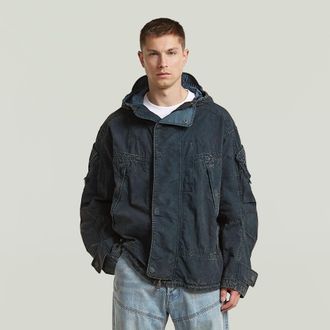 G-Star GA-1 Cotton Parka - Donkerblauw - Heren