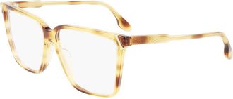 Victoria Beckham Brown Acetate Glasses Womens (Frames)