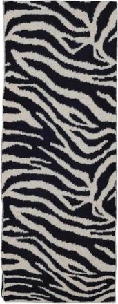 Pieces Geprinte sjaal van acrylblend - Dames - Wintersjaals - Blauw - ONE Size - Polyester - Accessoires