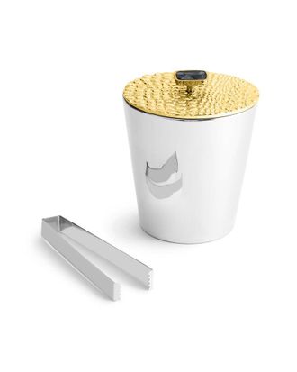 Michael Aram Safari Ice Bucket With Tongs
