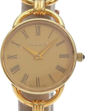 Gucci Pre-owned Watches, female, Yellow, Size: ONE SIZE Pre-owned 6000.2.L Wristwatch
