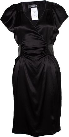 Jitrois. Jitrois, silk dress in black