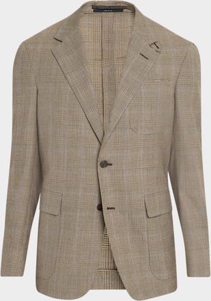 Dunhill Men & apos;s Wool and Cashmere Check Sport Coat