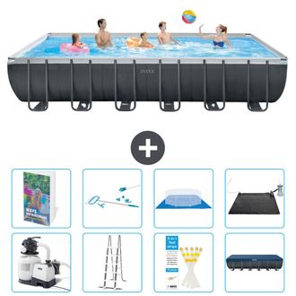 Intex Piscina Ultra Xtr Rectangular - 732x366x132 Cm - 9-piezas S583