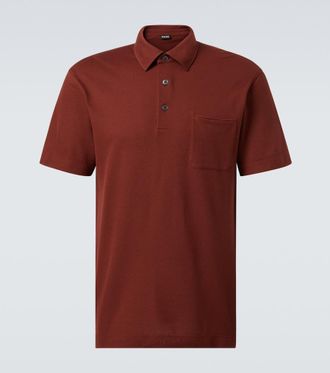 Ermenegildo Zegna Cotton pique polo shirt