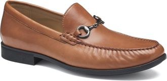 Johnston & Murphy Mens Harrison Bit Slip On Dress Shoe