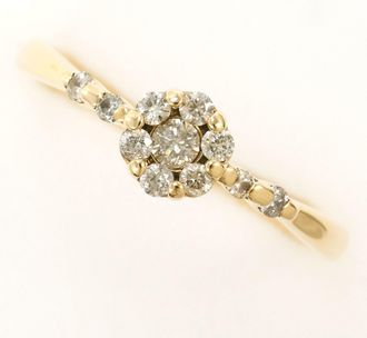 C&A Yellow Gold Yellow Gold (10K) Band Ring (Pre-Owned)