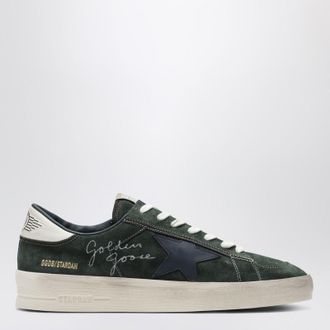 Golden Goose Green and Blue Stardan Sneaker