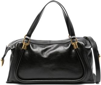 Chlo&eacute; Schoudertas - Dames - Handtassen - Zwart - ONE Size - Leer - Tassen