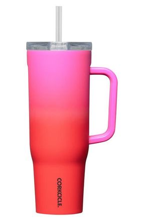 Corkcicle Cruiser 40-Ounce Insulated Tumbler with Handle in Sangria at Nordstrom