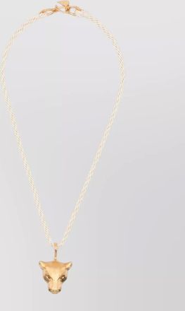 Forte_Forte crystal embellished rope chain necklace