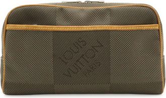 Louis Vuitton Earth Khaki Damier Geant Sling Bag (Pre-Owned)