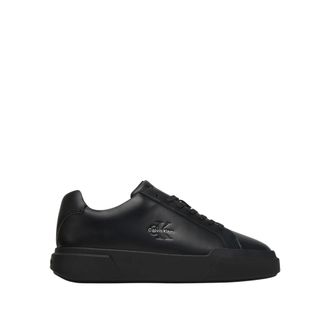Calvin Klein Schoenen, Heren, Zwart, 40 EU, Leer, Chunky Cupsole Laceup