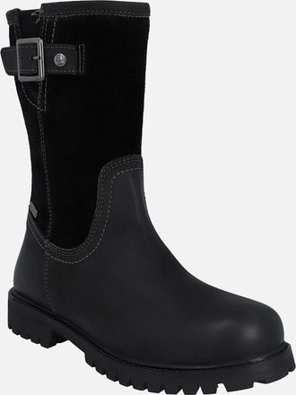 Hunter Womens Hunter Canna Ankle Boot Leather Womens Black Boots - Size: 6