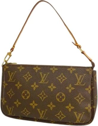 Louis Vuitton Pre-owned Mini Bags, female, Brown, Size: ONE SIZE Pre-owned Pochette Accessoires
