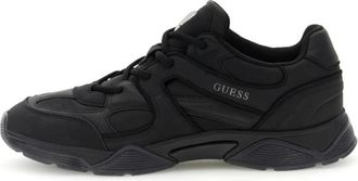 Guess Caracol Sneakers - Dames - Sneakers - Zwart - 41 EU - Leer - Schoenen