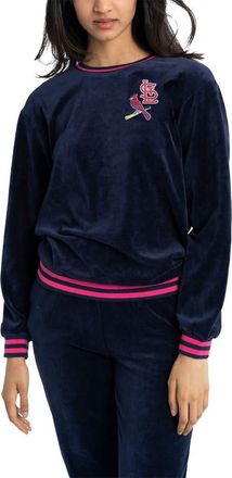 Lusso Womens Lusso Navy St. Louis Cardinals Neely Naveen Set at Nordstrom, Size X-Large