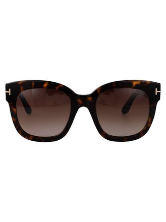 Tom Ford Squared Sunglasses Ft0613 52 T