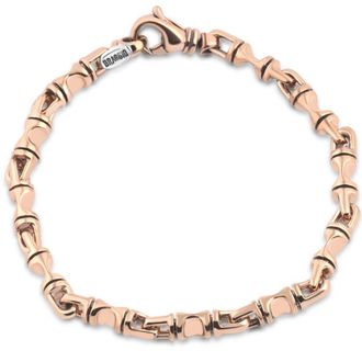 Pompeii3 Mens Solid 14k Gold (35grams) or Platinum (56gram) 5.5mm Bracelet 8.5