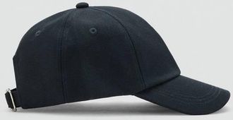 Mango Cappellino cotone piqu&eacute; navy - Uomo - Taglia unica - MANGO MAN