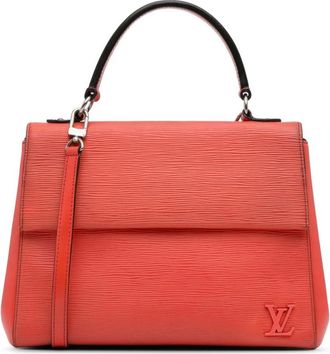 Louis Vuitton Pre-owned Epi Cluny BB - Dames - Vintage Handtas - Rood - ONE Size - Leer - Vintage