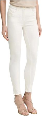 Patrizia Pepe Jeans, Dames, Beige, W25, Katoen, Slim-fit Jeans