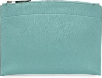 Herm&egrave;s Pre-owned Hermes Small Togo Bazar Pouch TCWZRQ8HO8A9ZO6V