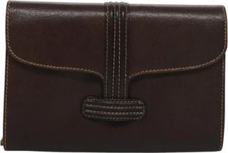 Bally Tweedehands leren schoudertassen - Dames - Vintage Schoudertas - Bruin - ONE Size - Leer - Vintage