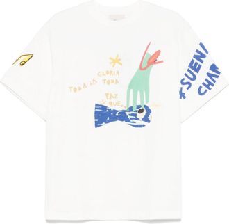 Alemais T-shirt Nadia Fish - Bianco