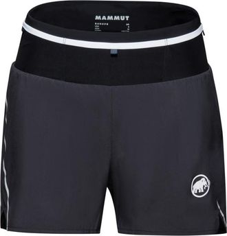 Mammut Aenergy Trailrunning 2 in 1 Shorts Laufhose f&uuml;r Damen | schwarz/grau