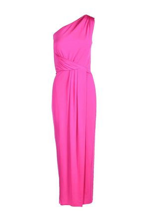 Access Fashion One-Shoulder Midi Dress