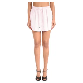 Sportmax Sportmax, Casual Shorts, female, Pink, Size: XS Unico Shorts