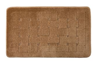TJ Hughes Orkney - Crosshatch Bath mat in Beige - TJ Hughes