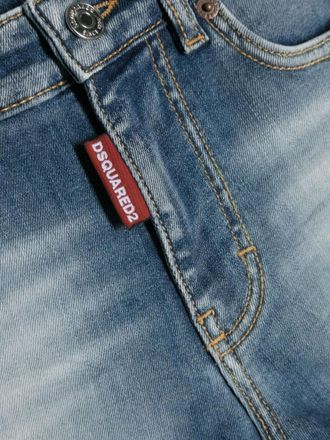 Dsquared2 Stretch Denim Shorts - Blue