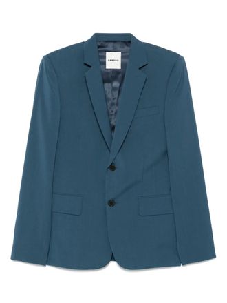 Sandro single-breasted blazer - Blue