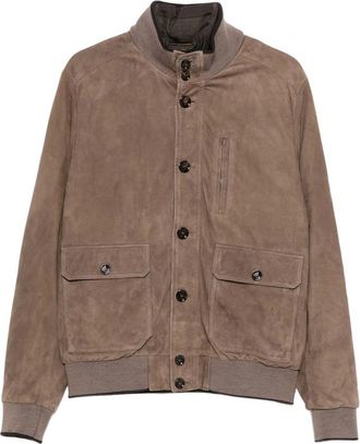 Moorer Button-fastening Flap-pocket Jacket