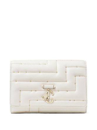 Jimmy Choo London Clutch Varenne Avenue Quad - Bianco