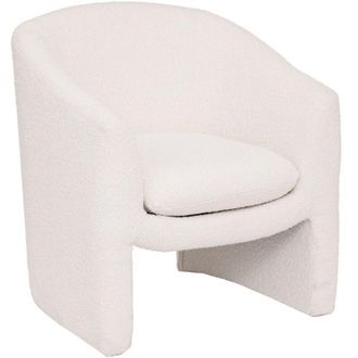 Atmosphera Sill&oacute;n Kunjo - Rizado - Blanco - Atmosphera Cr&eacute;ateur DInt&eacute;rieur