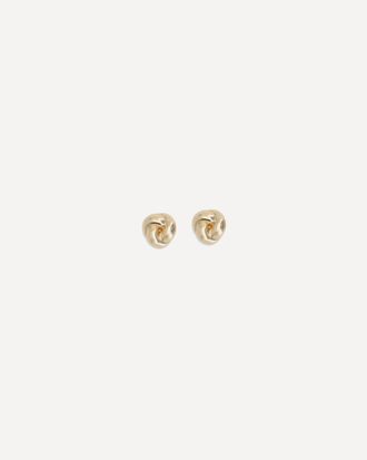 Self Portrait Small Knot Earrings Female UNI