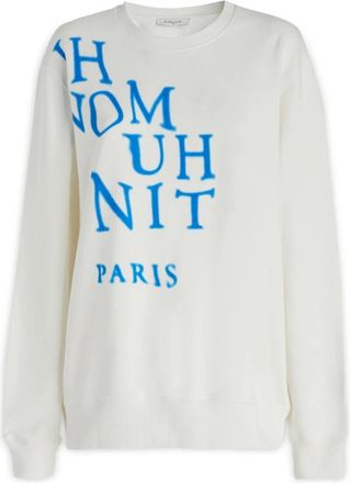 Ih Nom Uh Nit Felpe - Dames - Sweatshirts - Wit - L - Hoodies & sweatvesten