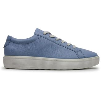 Ecco Ecco Soft 60 219203 Leather Womens Comfort Trainers - Blue Bell - Size:UK 6.5-7
